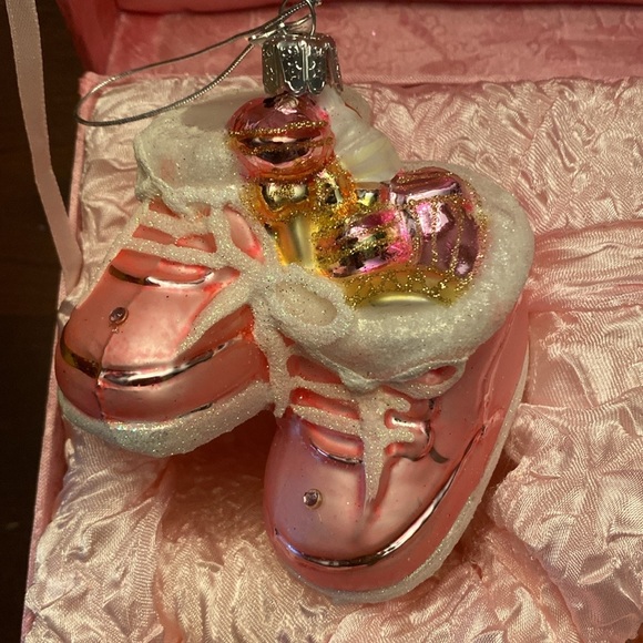 Kurt S. Adler Baby Girl First Christmas Ornament Set - Picture 4 of 16